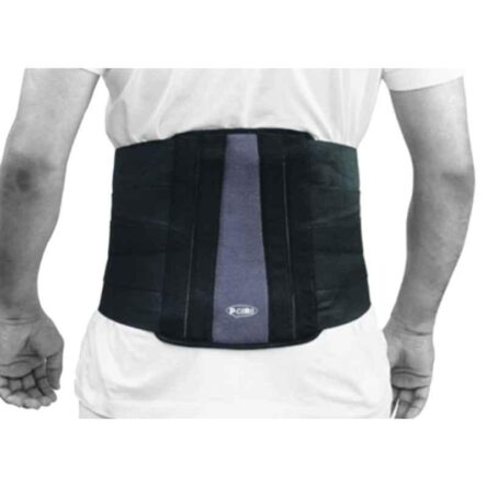 P+caRe Black Contoured Back Support