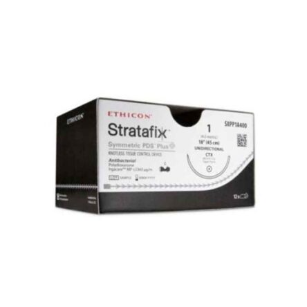 Ethicon SXPP1A405 12 Pcs 1 Violet Stratafix Symmetric Pds Plus Suture Box