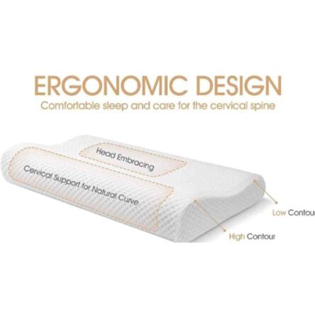 Salo Orthotics Memory Foam Cervical Pillow