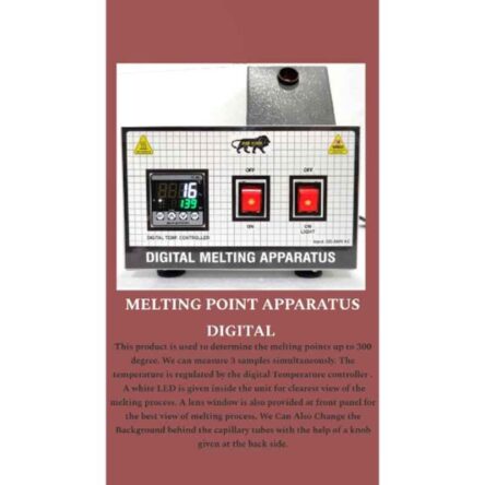 SESW 097 Metal Digital Melting Point Apparatus