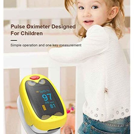 Weal Yellow Pulse Oximeter for Kids