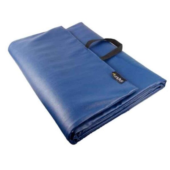 Arnav PU Leather Blue Non-Slip Yoga Mat