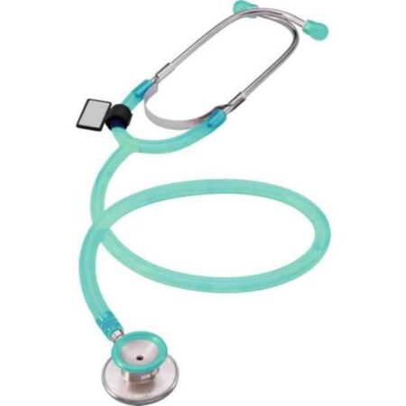 MDF Dual Head Lightweight Translucent Green Stethoscope