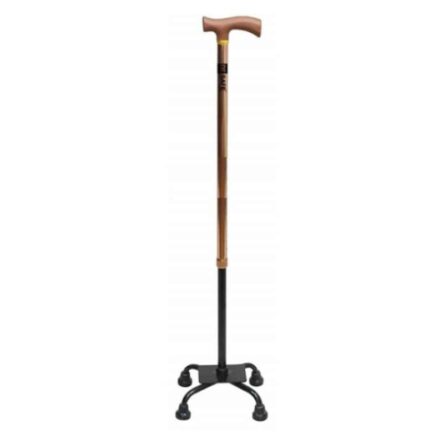 Besafe Forever 150cm Aluminum Bronze Adult Walking Stick with 4 Leg Base Support