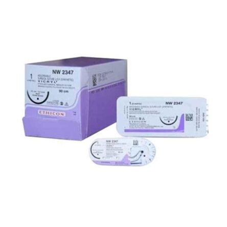 Ethicon NW2831 12 Pcs 6-0 Undyed Vicryl Polyglactin 910 Suture Box