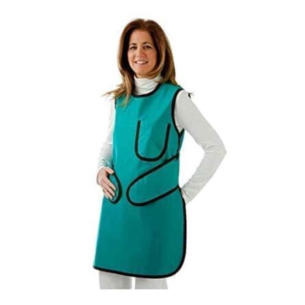 Spox 0.0.5mm Vinyl Sea Green Lead Apron with Collar