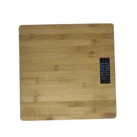 Sahyog Wellness 150kg Brown Digital Weighing Scale with Wooden Body