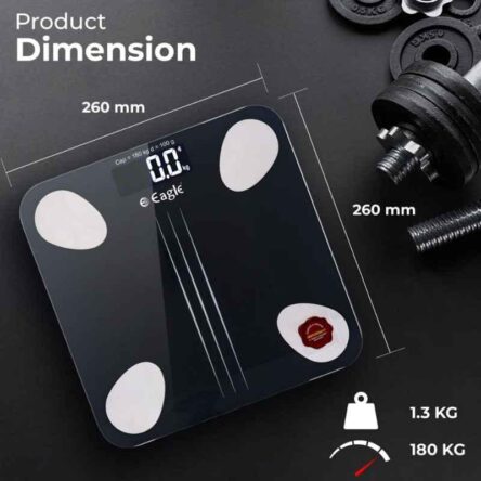 Eagle 180kg Smart Connected Electronic Digital Weighing Scale