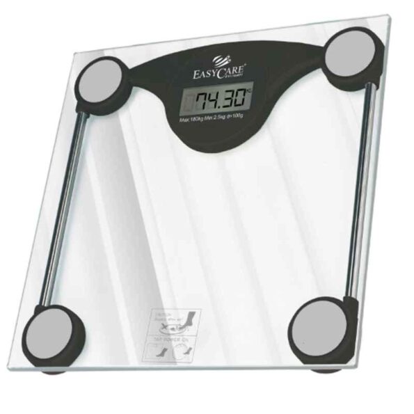 Easycare White Digital Glass Weighing Scale