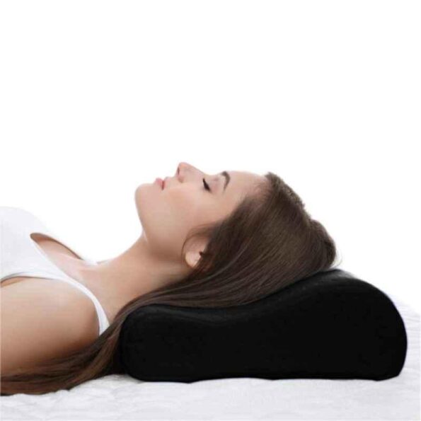 Fidelis Healthcare Elastic Black Cervical Pillow