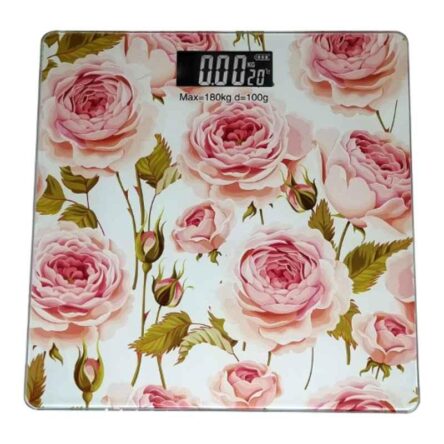 Sahyog Wellness 180kg Flower Design Digital Weighing Scale Machine