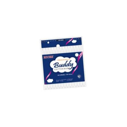 Hicks 200 Swabs Buddy Economy Ear Buds Packet