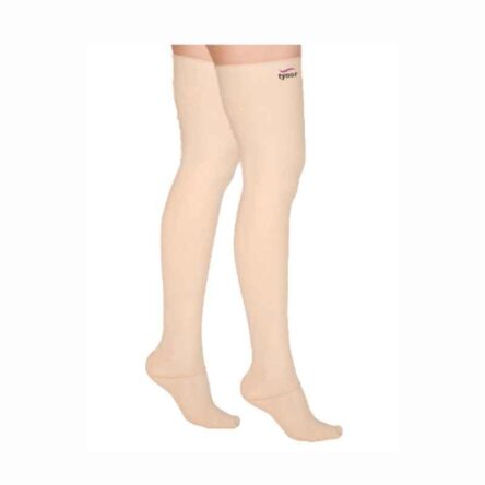 Tynor Compression Garment Leg Mid Thigh Closed Toe Support