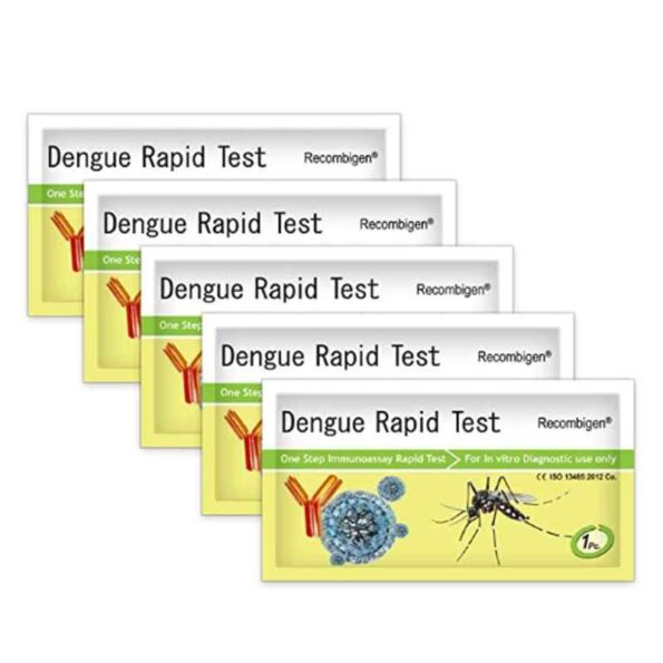 Clear & Sure Dengue Test Kit (Pack of 5)