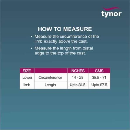 Tynor Cast Cover Leg