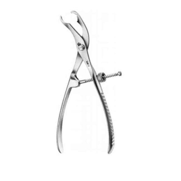 Alis 23cm/ 9 inch Self Centering Forceps with Thread Fixation