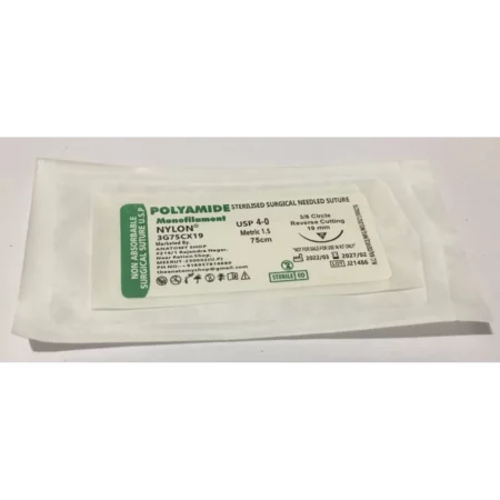 Polyamide Sterilised Surgical Needled Suture - Monafilament Nylon