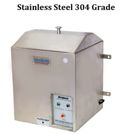 Unident Dental Stone Plaster Dispenser (Mild Sheet With Stoving Paint) 5Kg