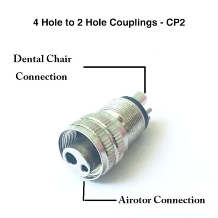 Indian 4 Hole to 2 Hole Couplings – CP2