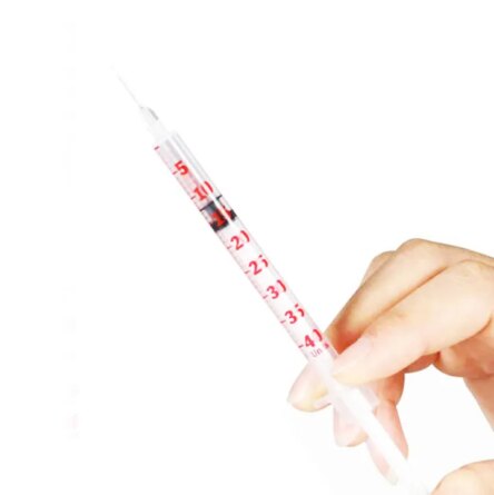 Hmd Dispo Van Insulin Syringe 1ml (U-40) | 31 Gauge | 15/64 Inch Needle