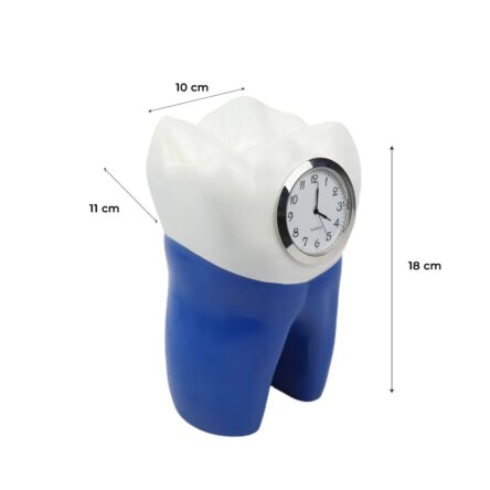 iDENTical Tooth Shape Table Clock (Assorted) ZB-018