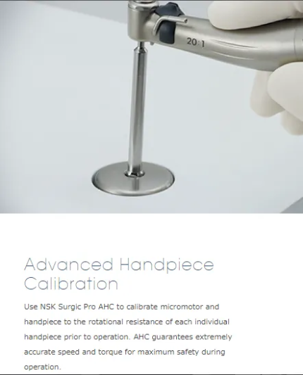 Nsk Surgic Pro+ – Optic With TI Max X DSG20L Handpiece