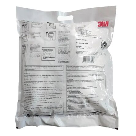 3M 9504 IN FFP2S Mask (Pack of 100)