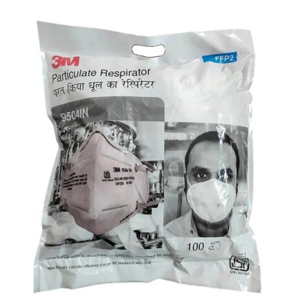 3M 9504 IN FFP2S Mask (Pack of 100)