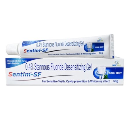 Dentaids Sentim SF Toothpaste 50gm (Pack Of 12)