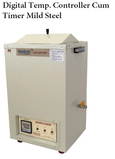 Unident Dental Acrylizer/Polymerzition (With Mechanical Temp. Controller Stainless Steel)