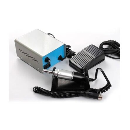 API Dental Micromotor Complete Set(Micromotor Engine+Foot Pedal+Control Box+Handpiece stand)