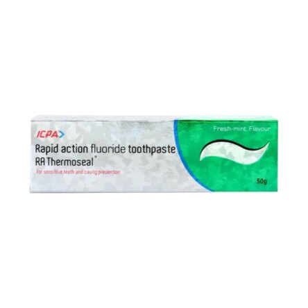 ICPA RA Thermoseal Rapid Action Fluoride Toothpaste 100 gm ( Pack Of 12 )