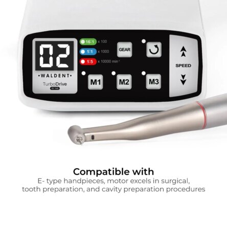 Waldent TurboDrive Brushless LED Electric Motor With 1:5 Increasing Handpiece (W-146)