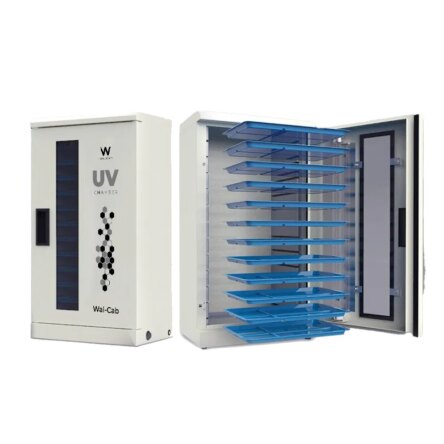 Waldent Wal-Cab UV Chamber 12 Trays – Pearl White