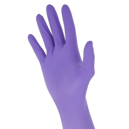 Blossom Lila Nitrile Exam Gloves – Large