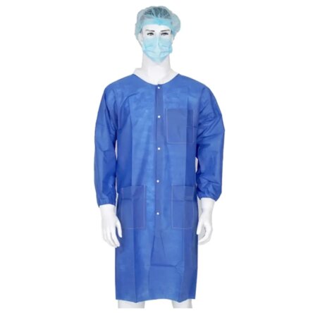 Oro SMS Lab Coat -Blue – Large