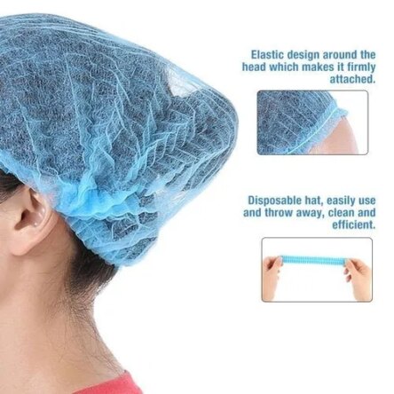 ET Dental Disposable Bouffant Cap 100/pk