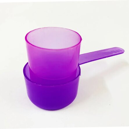 Dental Alginate Scoop And Measuring Jar (Purple)