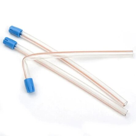 Waldent Saliva Ejector – Blue Tip (Pack Of 100 With Copper Wire)