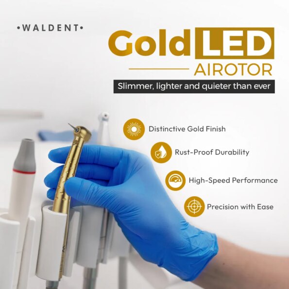 Waldent Gold LED Special Edition Airotor (W-154)