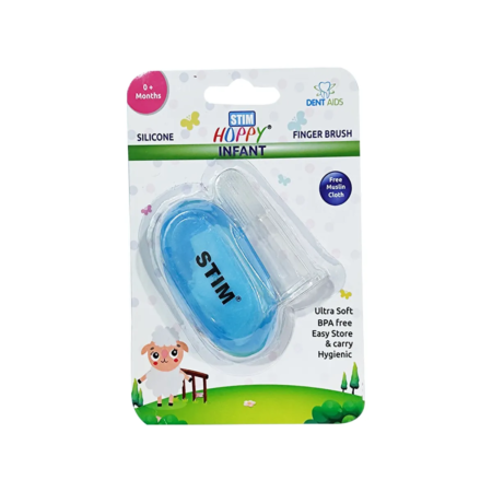 Stim Hoppy Infant Finger Brush