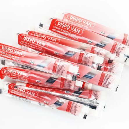 Hmd Dispo Van Syringe 3ml | 24 Gauge | 1 Inch Needle