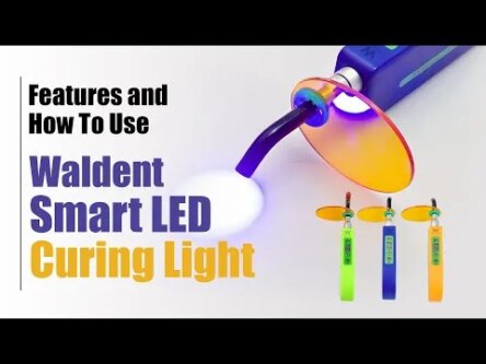 Waldent Smart-LED Curing Light 1500mW-Mustard Yellow