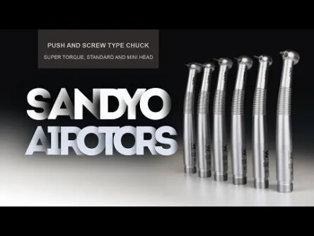 Waldent Sandyo Airotor – Mini Head- Pushbutton (W-127)