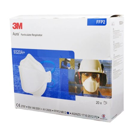 3M Aura 9320A FFP2 Mask (Pack Of 20)