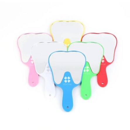 iDENTical Tooth Shape Hand Mirror – Yellow