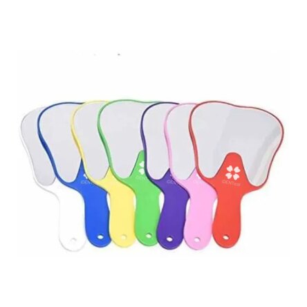 iDENTical Tooth Shape Hand Mirror – Yellow