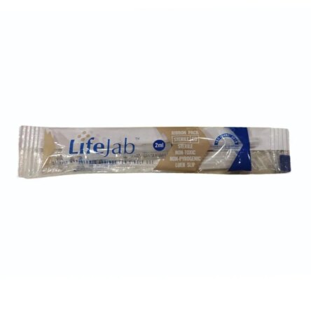 LifeJab Sterile Hypodermic Syringe With Needle 24 Gauge – 2ml