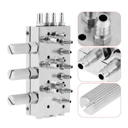 Sparedent Triple Diaphragm Valve for Dental Chair