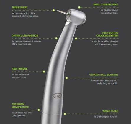 W&H TE 97 Airotor Handpiece ( Bc & Rm )